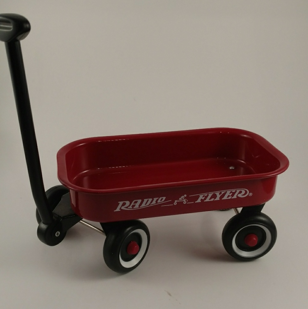 Doll Size Metal Radio Flyer Wagon